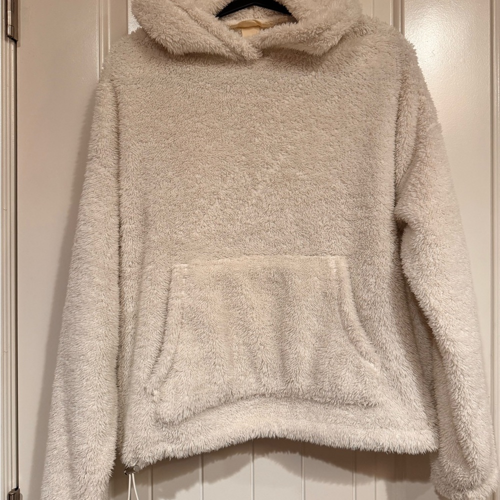Label Of Graded  Goods Cream cozy Fleece sweater size Small